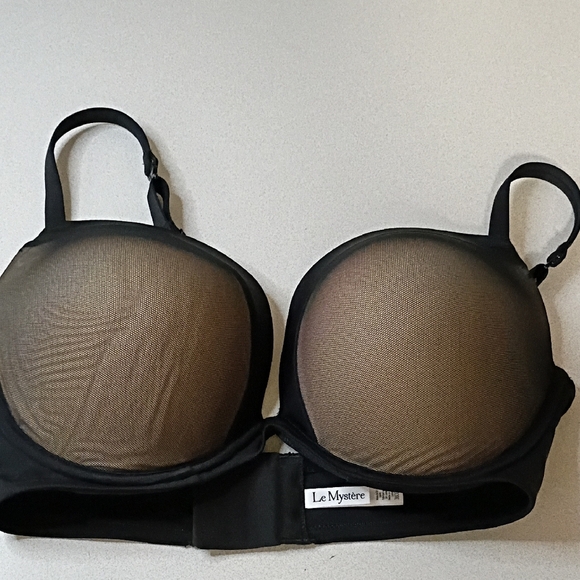 Le Mystere Black and Tan Underwire Bra - Picture 1 of 4